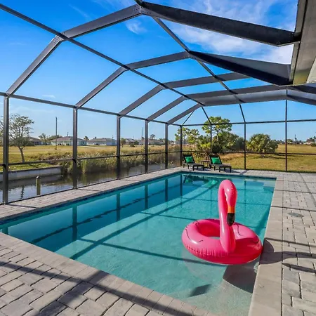Villa New Construction With Heated Pool And Pier! Great For 2 Families!